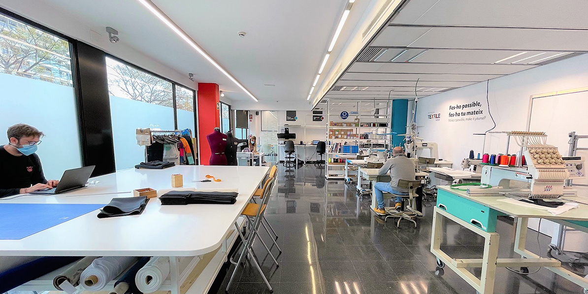 Reimagine Textile, el primer espai d’incubació i FabLab per al sector tèxtil a Catalunya