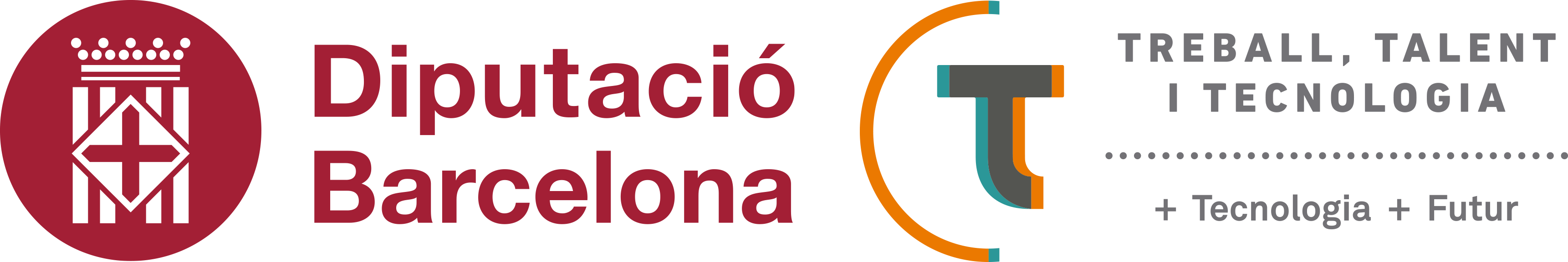 Diputació Barcelona Treball talent tecnologia Logo